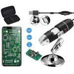 40-1000X Usb Digital Microscope With Carrying Case, 8 Led Endoscope Camera For. Fixed Price $43.99.