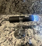 Takmly Wireless Digital Smart Portable Microscope - Black. Fixed Price $14.99.