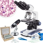 B120 Series Student & Professional Binocular Compound Microscope 40X-2500X Mag. Fixed Price $646.99.