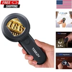 Tomlov P10 Microscope For Adults Kids, Portable 100X Illuminated Jewelers Lou.... Fixed Price $36.98.