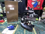 Unitron Mkd Microscope 56035 Original Wooden Box W/ Exact Accessories-read. Fixed Price $123.75.