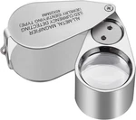 40X Full Metal Illuminated Jewelry Loop Magnifier, Xyk Pocket Folding Magnifying. Fixed Price $18.39.