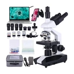 Compound Trinocular Microscope 40X-5000X Magnification, Research Grade Profes.... Fixed Price $306.11.