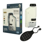 Portable 60X-120X Optical Microscope With Led Light Birthday Gift For Primary.... Fixed Price $15.55.