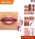 Kaely 2-IN-1 Mauve Metallic Lipstick & Liner Long Lasting Waterproof Shade. Fixed Price $15.12.