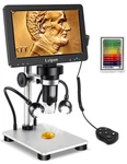 Lcd Digital 1200X,LEIPAN 12MP DM9-7" Microscope, Black. Fixed Price $148.85.