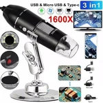 1600X Zoom 8 Led Hd Usb Microscope Digital Magnifier Endoscope Video Camera. Fixed Price $15.99.