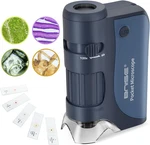 Pocket Microscope 60X-120X Portable Handheld For Kids Grey. Fixed Price $19.15.