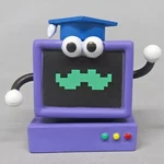 Mini Hakase (no Flocking) "educational Program Flocky Figure". Fixed Price $48.14.
