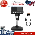 1000X Digital Microscope 4.3" Lcd 8LEDS Usb To Pc For Coin / Electronics. Fixed Price $55.10.