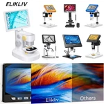 Elikliv Digital Microscope With Screen Hd Camera For Pcb Soldering Error Coins. Fixed Price $39.99.