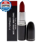 Mac Matte Lipstick 612 Russian Red Women 0.1OZ. Fixed Price $54.00.