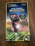 National Geographic Digital Handheld Microscope 4.3 Lcd Screen 800X Zoom New. Fixed Price $120.00.