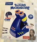 Educational Insights Geosafari Jr. Talking Interactive Microscope Ages 3+. Fixed Price $10.99.