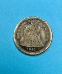1841-O Seated Liberty Dime New Orleans Mint Silver Early Southern Issue. Fixed Price $35.70.