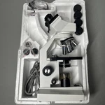 Amscope Biological Series Microscope BM-100FL Pre-owned Excellent Extras Lot. Fixed Price $199.99.