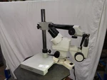 Accu-scope Binocular Zoom Stereo Microscope With Flex Arm Stand 104B. Fixed Price $699.00.
