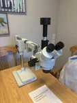 Amscope SM-3T 7X-45X Magnification Upright Stereo Zoom Microscope. Fixed Price $575.00.