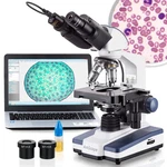 Amscope B120C-E5 40X To 2500X Led 3D Stage 5MP Camera Digital Compound.... Fixed Price $289.00.