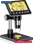 Leipan 4.3" Coin Microscope Digital For Collectors 1980P Hd Error. Fixed Price $54.70.