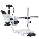 Amscope 3.5X-45X Trinocular Zoom Stereo Led Microscope + Boom 10MP Camera. Fixed Price $1013.99.