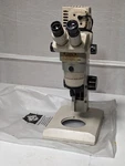 Olympus SZ40 Stereo Microscope With Nikon Stand, 10X Eyepieces, 0.67-4X Base Mag. Fixed Price $799.99.
