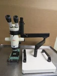 Leica MZ7 5 Inspection Stereo Microscope 1.0X Objective Photo Tube & Articulatin. Fixed Price $3450.00.