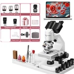 Omg B120C 40X-2000X Led Lab Binocular Compound Microscope With 3D-STAGEELE. Fixed Price $121.99.