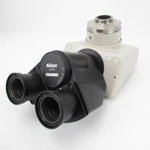 Nikon Trinocular Microscope Head W/ 1X C-mount Adapter For Labophot/optiphot. Fixed Price $159.95.