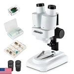 Aomekie Microscope 20X 50X 10PCS Slides Insect Specimen Stereo Wf. Fixed Price $93.08.