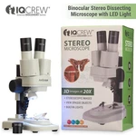 Iqcrew SE100 20X Portable Stereo Microscope. Fixed Price $63.99.