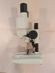 Portable Stereo Microscope 10X And 20X Magnification Eye Pieces With Top Light. Fixed Price $55.99.