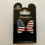 Dlp Paris - Minnie's Bow As The American Flag Disney Pin 102186. Fixed Price $13.86.