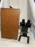 Vintage Bausch & Lomb Optical Co. Rochester, N.y., Brass Scientific Microscope. Fixed Price $85.00.