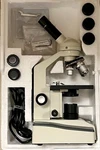 Boreal Compound Light Microscope 3 Objectives 4X 10X 100X Led Corded #5745000. Fixed Price $350.00.