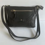 Great American Leather Works Black Cow Hide Zip Crossbody Shoulder Bag. Fixed Price $30.43.