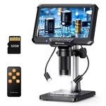 7-INCH Ips Screen Digital Microscope With Remote Control, 10X-1200X Magnifica.... Fixed Price $87.09.
