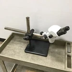 Scienscope Ssz-ii Stereo Microscope Head With Stand, 0.67X To 4.5X, WF10X/22. Fixed Price $800.00.