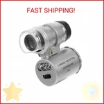 Sewacc Pocket Microscope 60X Led With Light Magnifier Currenc. Fixed Price $11.49.