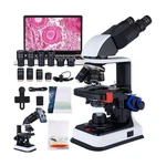 40X-2500X Binocular Microscope, WF10X And WF25X Eyepieces, Led Illumination, .... Fixed Price $281.14.