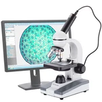 Amscope 40X-1000X Glass Optics Student Compound Microscope + Usb Digital Camera. Fixed Price $157.99.
