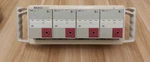 Hp M1041A Rack & 4X Nbp M1008B T Modules *sold As-is*. Fixed Price $68.99.