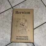 Herwicm Compound Triocular Microscope 40X-5000X Magnification, Research Grade. Fixed Price $199.99.