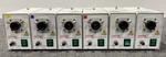 Lot Of 6 Amscope 150W Fiber Optical Microscope Illuminator Light Box W/ Cords. Fixed Price $399.99.