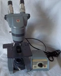 American Optical 1036 Spencer Microscope Illuminator W/ 1051 Transformer Works. Fixed Price $120.00.