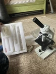 Amscope M-100FL Binocular Microscope Manual And Glass Instruments. Fixed Price $70.00.