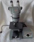 American Optical 1036 Spencer Microscope Illuminator W/ 1051 Transformer Works. Fixed Price $120.00.