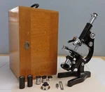 Leitz Wetzlar Vintage Petrographic Polarizing Microscope W/case & Accys - 1934. Fixed Price $749.00.