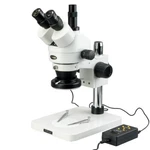 Amscope 7X-90X Trinocular Inspection Zoom Stereo Microscope With 144-LED 4-ZONE. Fixed Price $600.99.
