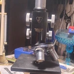 Bausch & Lomb Optical Co. Microscope W/ Wooden Case Rochester N.y. U.s.a.. Fixed Price $149.00.